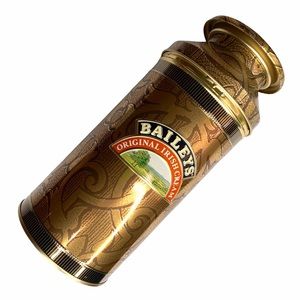 Vintage 1992 Baileys Irish Cream Milk Can Tin Rustic Retro Cottagecore Rustic